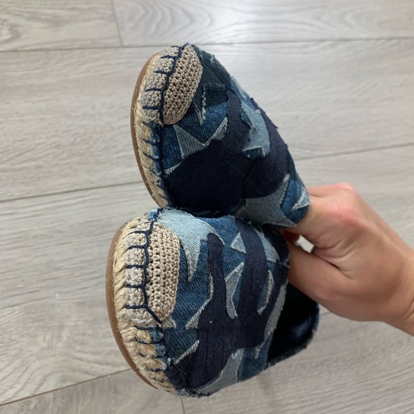 Valentino Garavani Camouflage Camustars Espadrille Flats Shoes - Picture 6 of 11